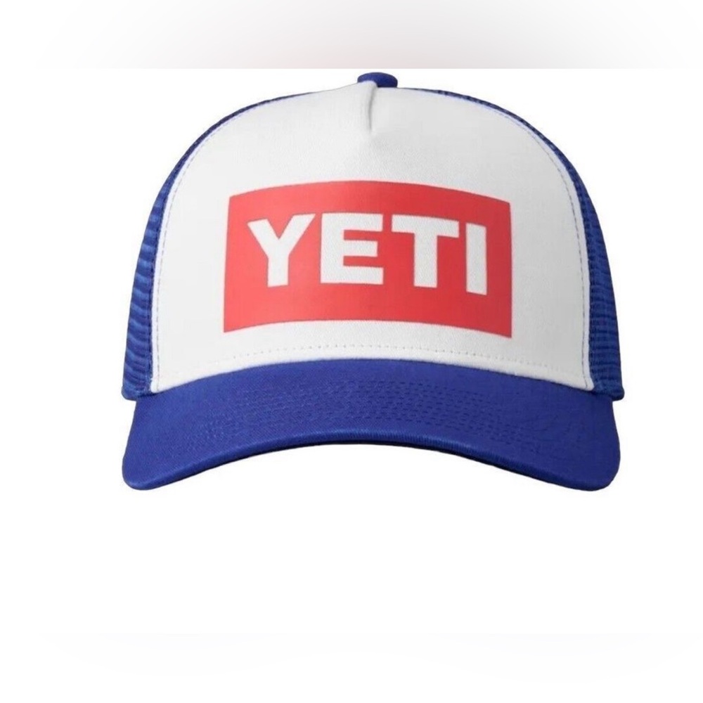 American logo yeti trucker hat